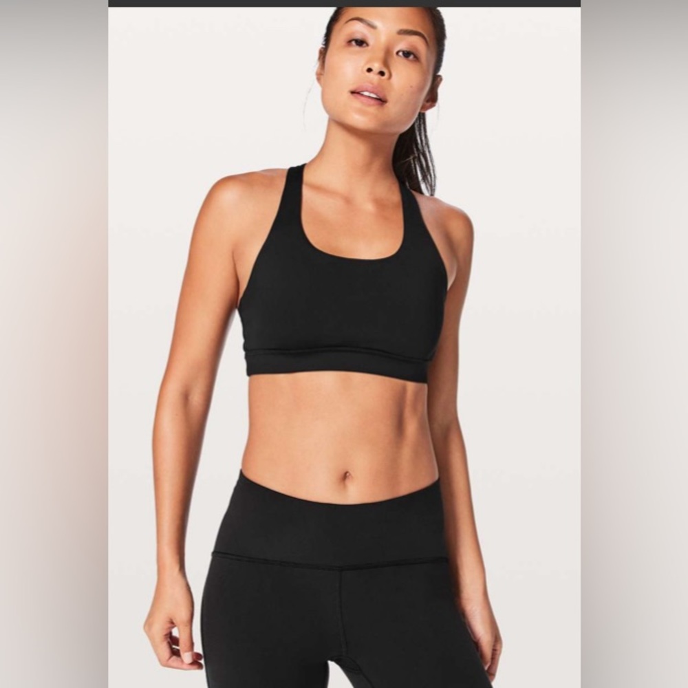 Lululemon Time To Sweat Bra/SIZE-2/
Black/Material: Luxtreme/ - Picture 3 of 4